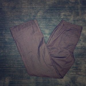 [Calvin Klein] grey pinstripe trousers